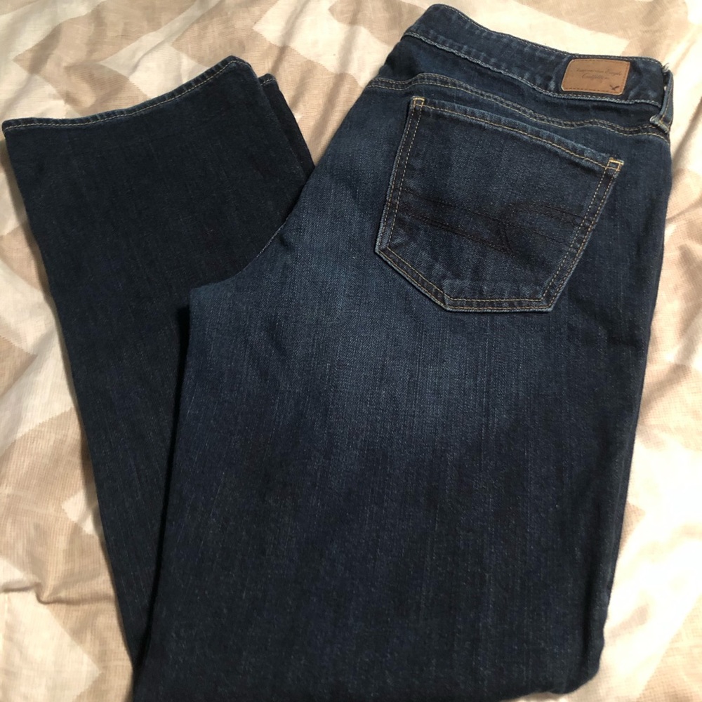 AE straight leg jeans!